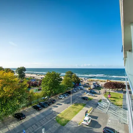 Marine Prywatny Widok Na Morze Basen Sauna Jacuzzi 5 Pietro Kołobrzeg