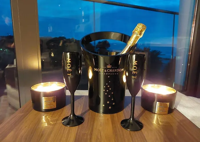 Apartament Marine Prywatny Widok Na Morze Basen Sauna Jacuzzi 5 Pietro